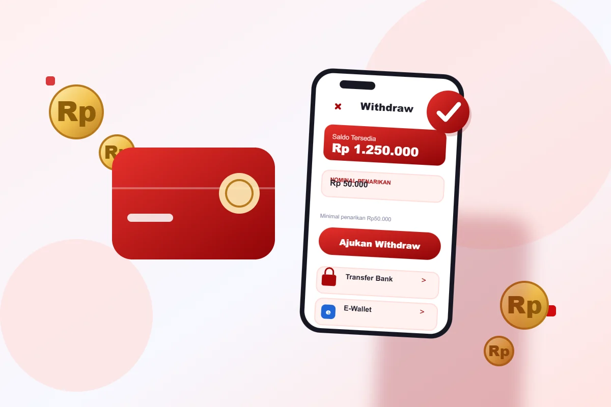 Cara withdraw 55five dengan transfer bank dan e-wallet